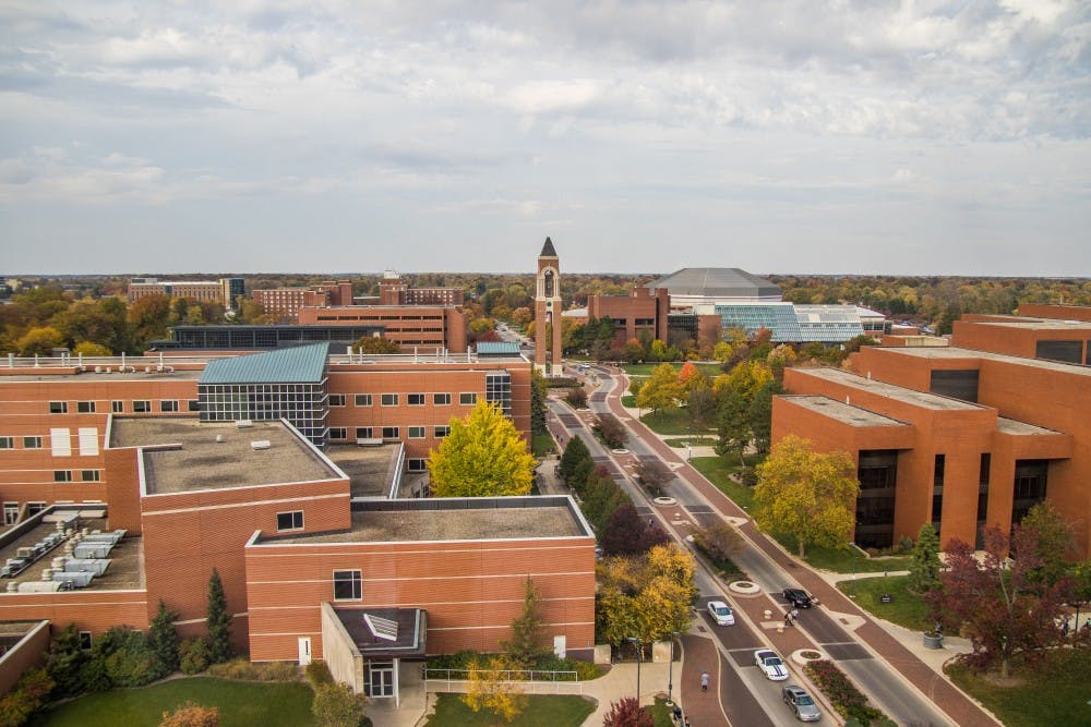 Ball State from the top of Teacher's College | Reagan Allen © 2016