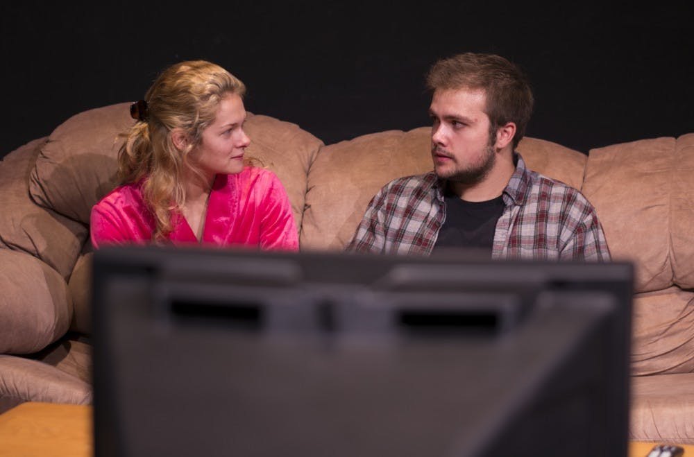 <p>“Recent Tragic Events” is the first Cave show of the year, opening on Sept. 29 at 7:30 p.m. The production focuses on the day immediately following the Sept. 11 terrorist attacks. <em>DN PHOTO SAMANTHA BRAMMER</em></p>