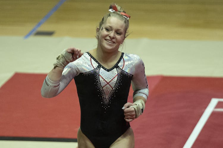 Gymnastics wins first home meet of the season - Ball State Daily