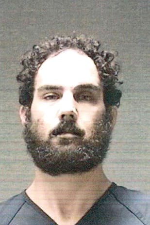 Jacob Reams, 29, was arrested and preliminarily charged with one count of possession of meth over 10 grams, one count of possession of heroin and paraphernalia, one count of maintaining a common nuisance and two counts of dealing heroin. Photo Provided, Delaware County Jail&nbsp;