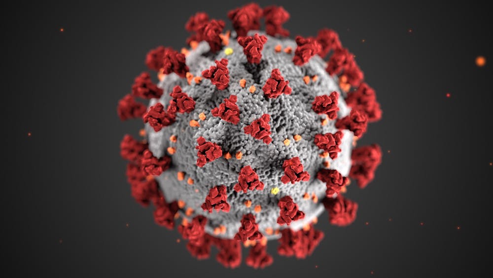 <p>This illustration, created at the Centers for Disease Control and Prevention (CDC), reveals ultrastructural morphology exhibited by coronaviruses. A novel coronavirus, named Severe Acute Respiratory Syndrome coronavirus 2 (SARS-CoV-2), was identified as the cause of an outbreak of respiratory illness first detected in Wuhan, China, in 2019. The illness caused by this virus has been named coronavirus disease 2019 (COVID-19). <strong>CDC, Photo Courtesy</strong></p>