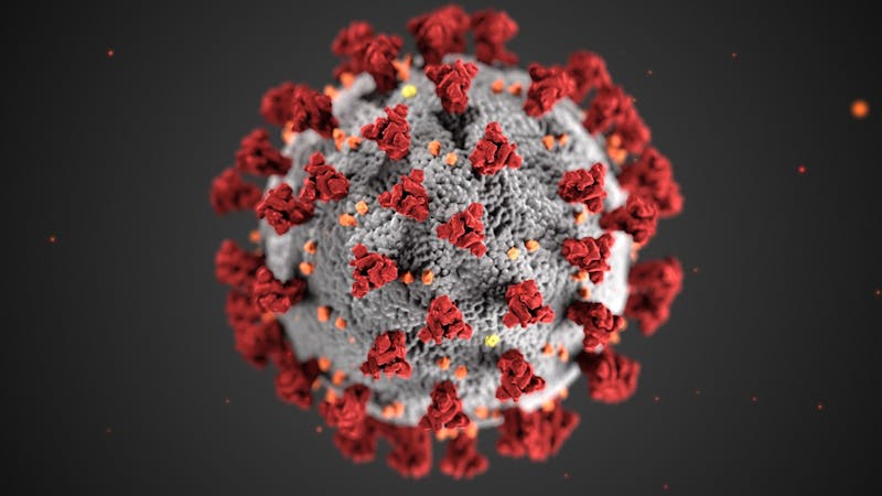 This illustration, created at the Centers for Disease Control and Prevention (CDC), reveals ultrastructural morphology exhibited by coronaviruses. A novel coronavirus, named Severe Acute Respiratory Syndrome coronavirus 2 (SARS-CoV-2), was identified as the cause of an outbreak of respiratory illness first detected in Wuhan, China, in 2019. The illness caused by this virus has been named coronavirus disease 2019 (COVID-19). CDC, Photo Courtesy
