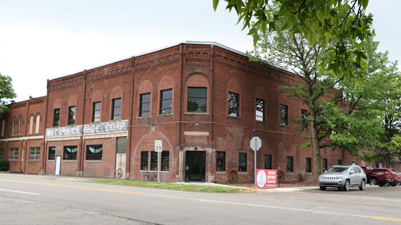 The Wedding Factory opens its doors for business in the historic McCormick building in Albany, Indiana. Shaffer and his family spent 10 months updating their portion of the building with an elevator and a new heating and air conditioning system. Clayton McMahan, DN