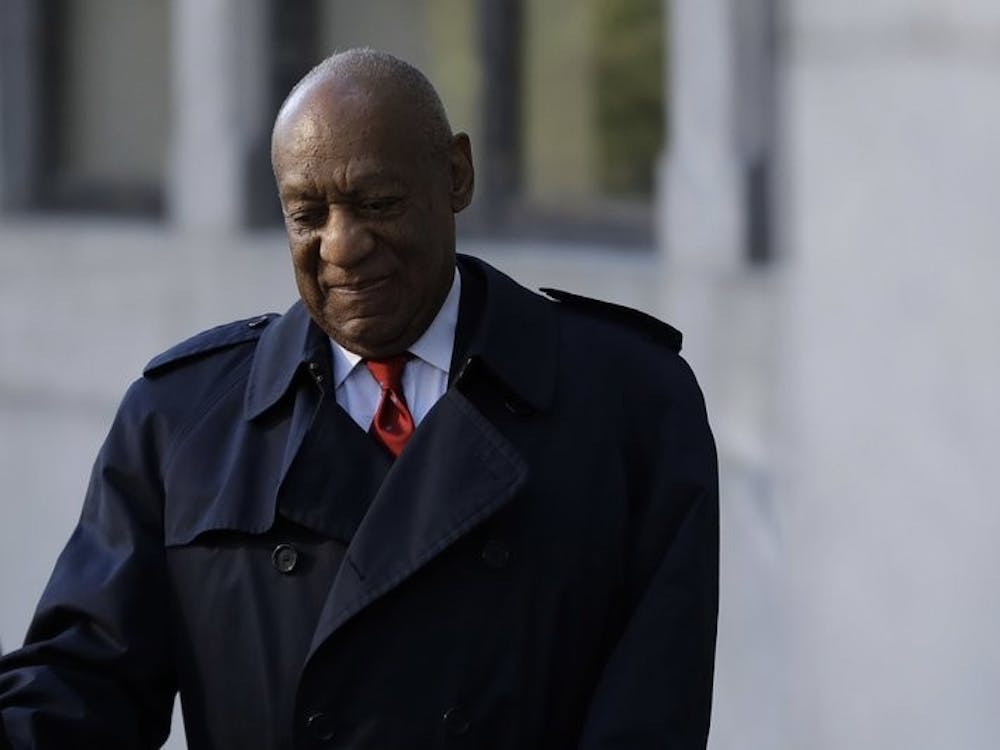 Bill Cosby arrives for sexual assault trial, Thursday, April 26, 2018, at the Montgomery County Courthouse in Norristown Pa. &nbsp;AP Photo