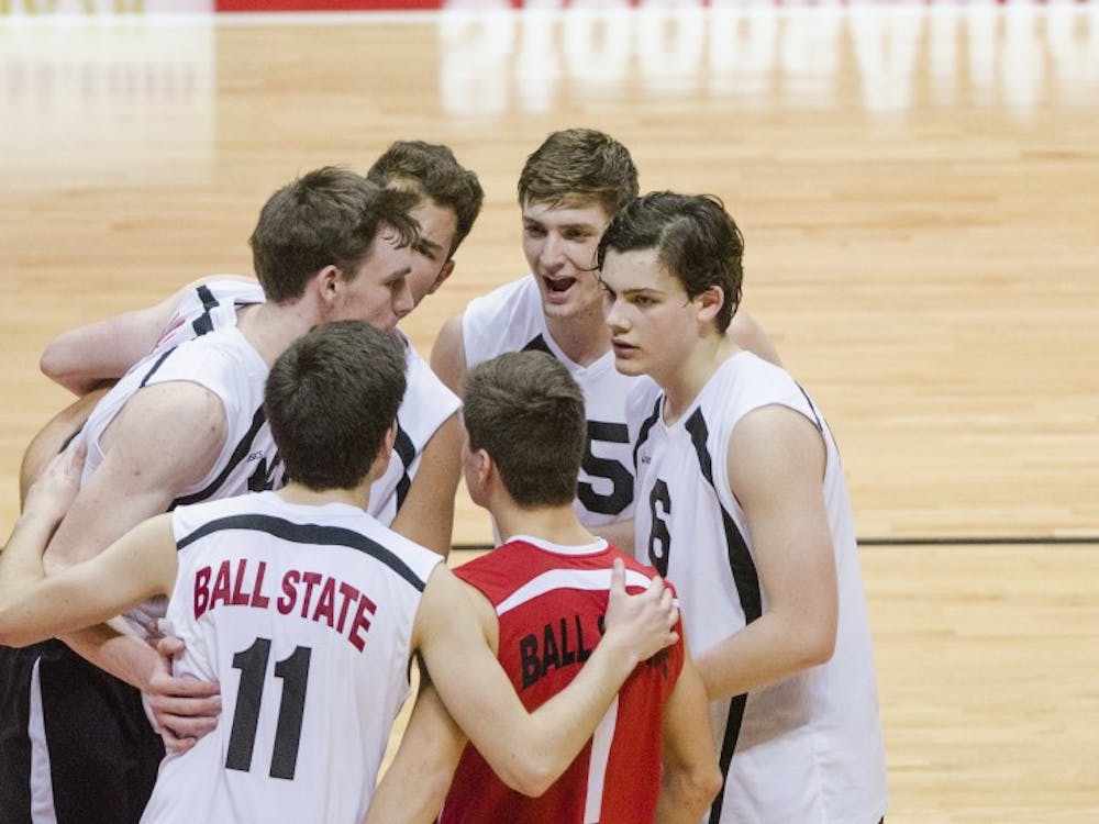 The Ball State men's volleyball team took on Harvard on Jan. 15 at Worthen Arena. Ball State won 3-1. 