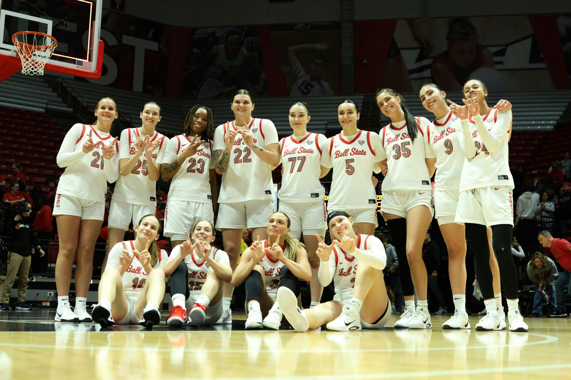 Ball State Women’s Basketball bounced back in a big way under the bright lights of Worthen Arena Feb. 25. After the team’s crushing loss to Miami (OH) Feb. 21 which dampened their chances to win the Mid-American Conference (MAC) regular season title, they jumped right back into the win column against Akron.Read more here