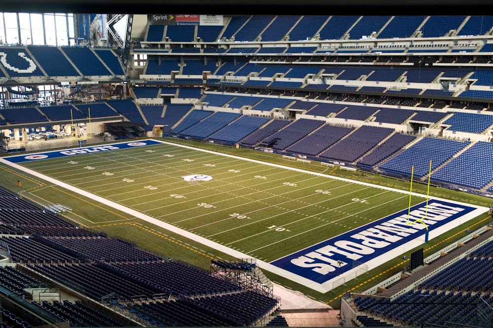 Lucas Oil Stadium, home of the Indianapolis Colts. Josh Hallett, photo courtesy 