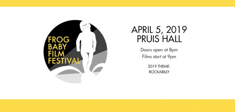 Doors open tonight at 8 in Pruis Hall for Frog Baby Film Festival