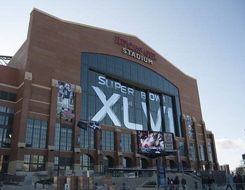 The 2012 Super Bowl was hosted at Lucas Oil Stadium in Indianapolis. Indy organizers would like to host the Super Bowl again in 2018. DN FILE PHOTO DYLAN BUELL