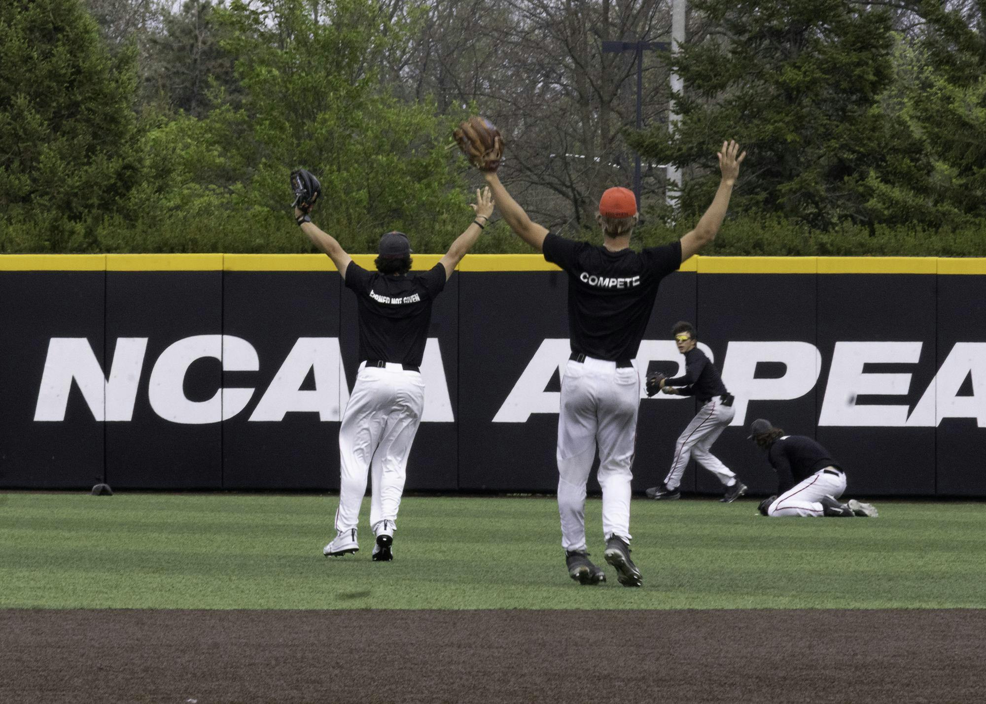 Due to inclement weather, the Ball State Men's Baseball versus Southern Indiana was canceled. Instead, the team had a scrimmage later in the day April 15 at Shebek Stadium.