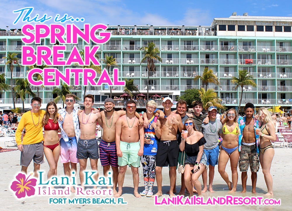 Lani Kai Island Resort is “Spring Break Central” of the Southeast U.S.