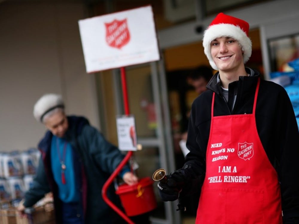 Salvation Army's Red Kettle Campaign will place volunteer bell-ringers outside Muncie Mall store fronts beginning Nov. 19. The Indiana Division of the Salvation Army hopes to raise $3.3 million in donations to provide&nbsp;shelter for women and children, winter coats for children, residential treatment and rehabilitation for those who suffer with addiction and meals for those in need.&nbsp;Salvation Army Indiana // Photo Courtesy