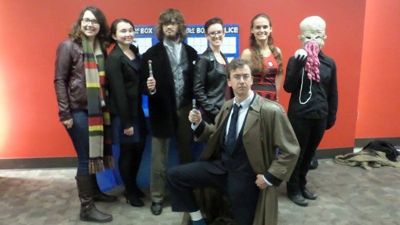 Students started meeting for the Gallifreyan Anthropology Club to channel their love of "Doctor Who," Drew Hayden started the club as a high school student and continued it college. PHOTO COURTESY OF GALLIFREYAN ANTHROPOLOGY CLUB FACEBOOK