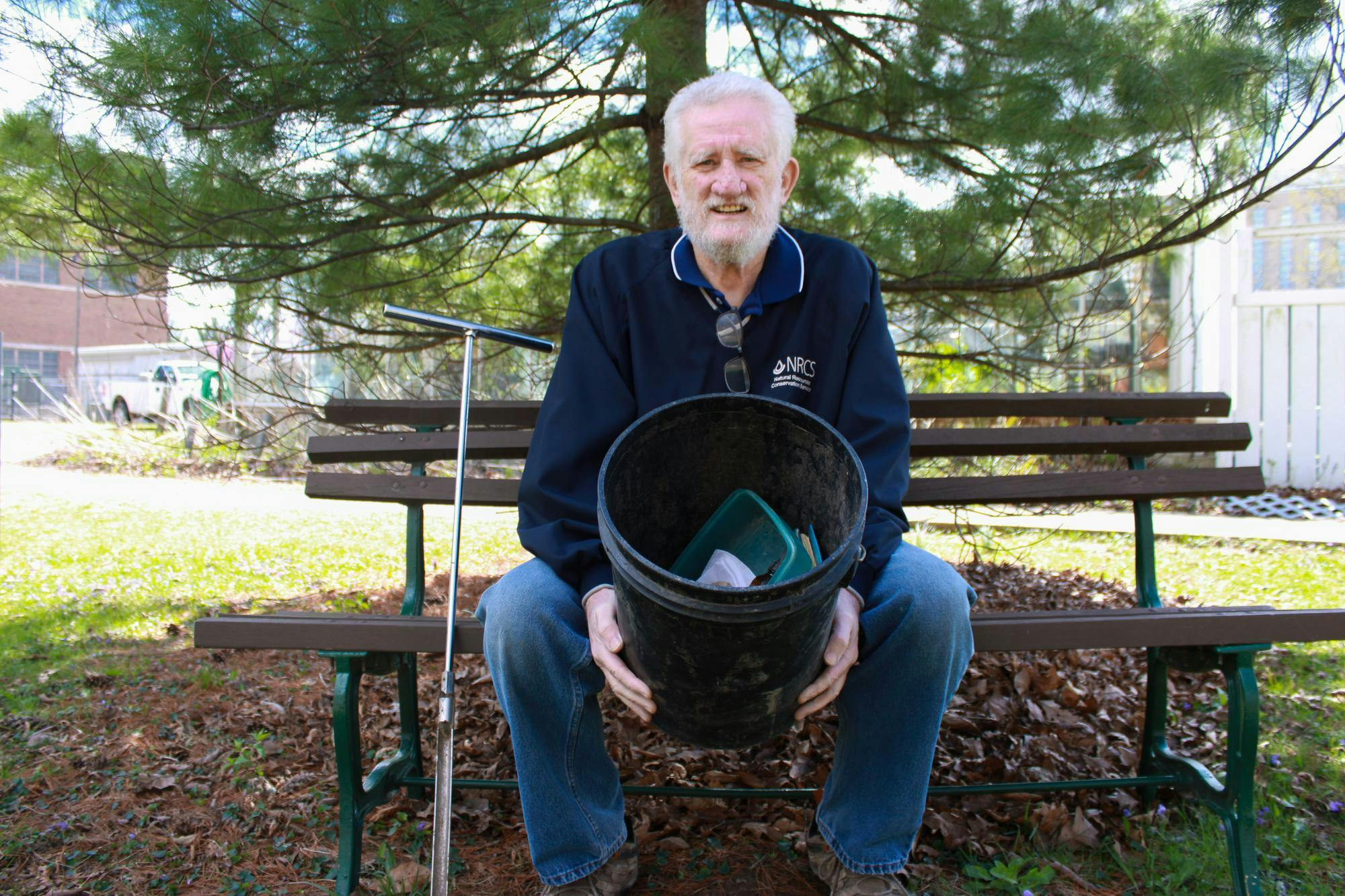 Ball State Department of Environment, Geology and Natural Resources Instructor Gary Struben poses for a photo April 6 at Ball State University. Branden Woods, DN