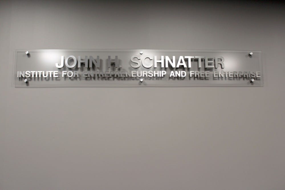 <p>After previously releasing a statement saying John Schnatter's name would remain on the John H. Schnatter Institute for Entrepreneurship and Free Enterprise, the Board of Trustees held a special session to discuss the issue further. After an 8-1 vote, the Board decided to remove Schnatter's name and return all previously donated funds. <strong>Brynn Mechem, DN&nbsp;</strong></p>