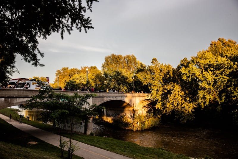 Muncie's Bridge Dinner was held Sept. 27, 2018, and welcomed over 900 guests to enjoy the evening at the Washington Street Bridge. The dinner's goal is to engage the community with one another, the town and local vendors. Madeline Grosh,DN