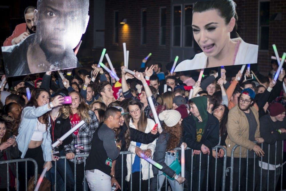ChirpFest took over Dill Street on April 9 in 27 degree weather from 7 p.m. to 2 a.m. The event had to be rescheduled because the weather was unsafe for attendees and performers on April 8. PHOTO PROVIDED BY DENVER McQUAID