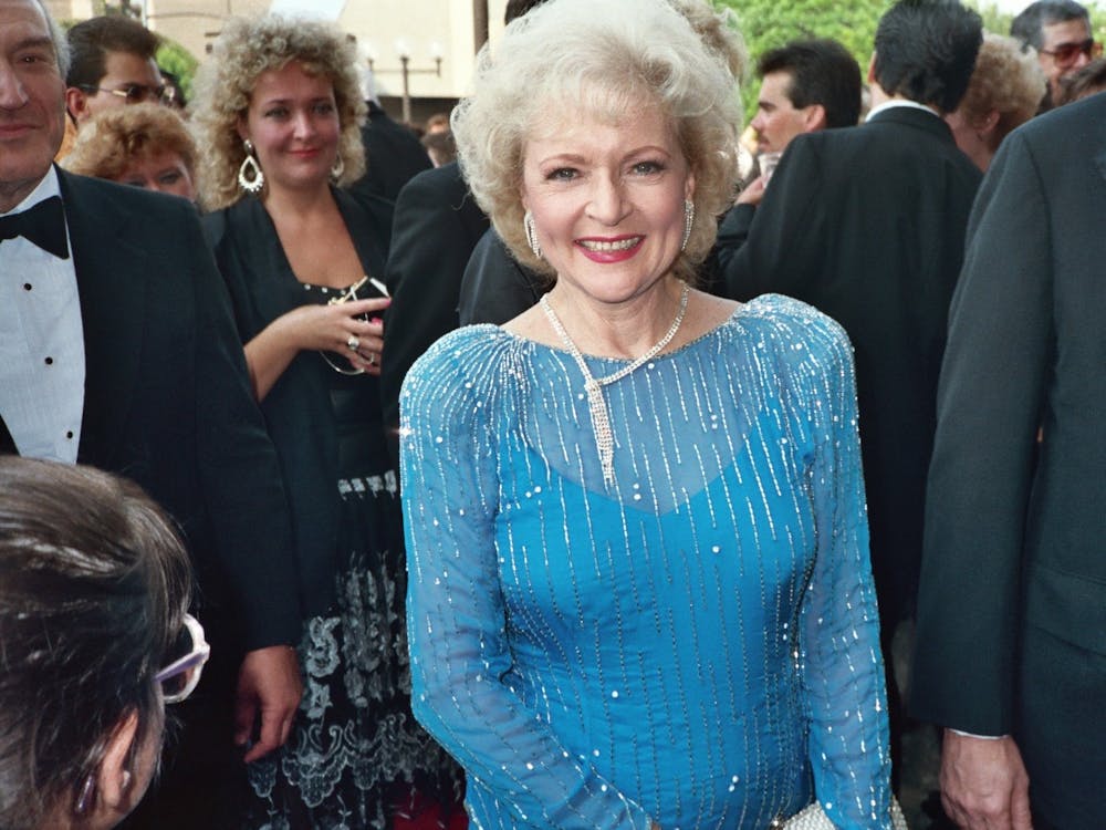 Betty White at the 1988 Emmy Awards. White would have celebrated her 100th birthday Monday, Jan 17 2022. Wikimedia Commons, Photo Courtesy 