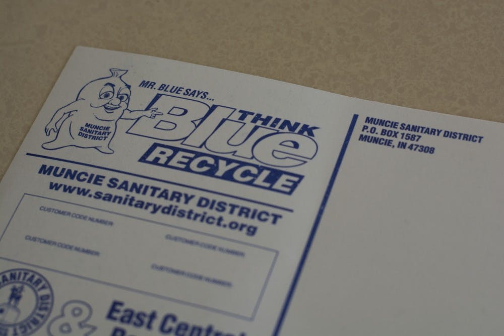 Students that live off campus have a different experience with recycling. The Blue Bag system is confusing to some residents. DN PHOTO SAMANTHA BRAMMER