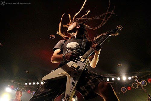 The band Losing September performs at one of their concerts. The band will perform at Be Here Now tonight starting at 8 p.m. PHOTO PROVIDED BY LOSING SEPTEMBER