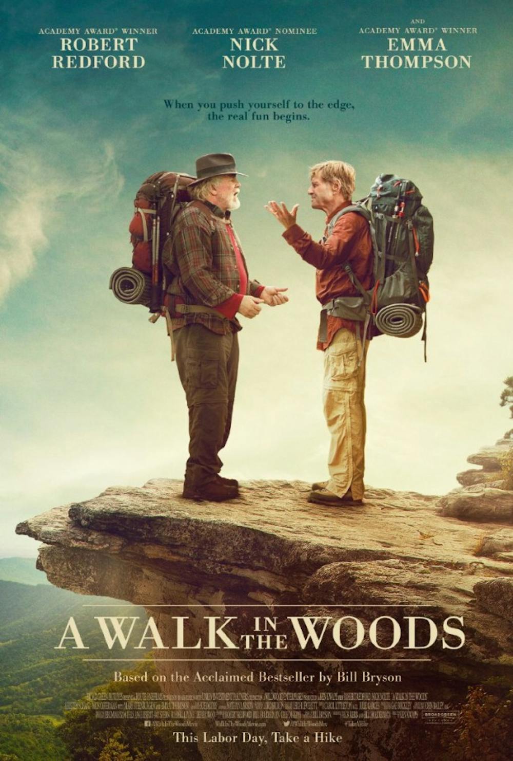 <p>"A Walk in the Woods" movie poster. <em>PHOTO COURTESY OF IMDB.</em></p><p><em> <br /></em></p>