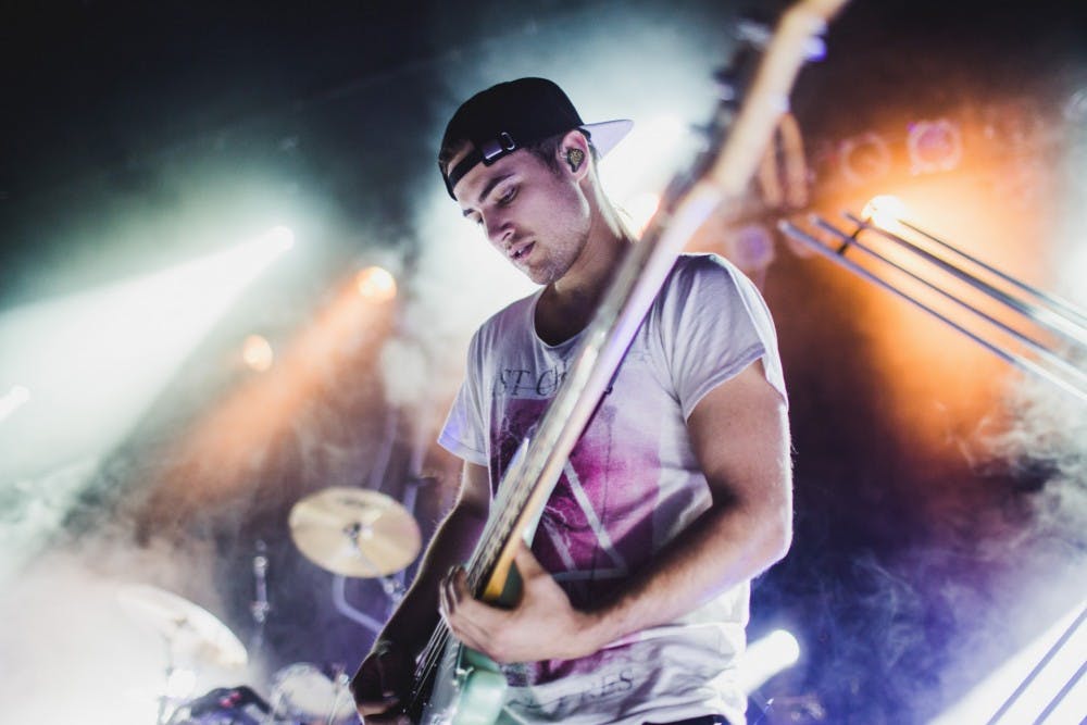 <p>Kevin Ray, bass player for the band Walk the Moon and a&nbsp;Ball State alumnus, will be a guest lecturer next semester for a Ball State music course. <em>PHOTO PROVIDED BY ANNA LEE MEDIA</em></p>