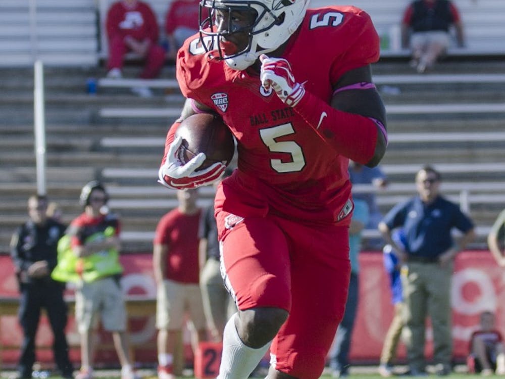 Former Ball State football cornerback Eric Patterson has signed with the Cleveland Browns. Patterson layed two games with the Indianapolis Colts and one with the St. Louis Rams during his first year in the NFL.&nbsp;DN FILE PHOTO BREANNA DAUGHERTY
