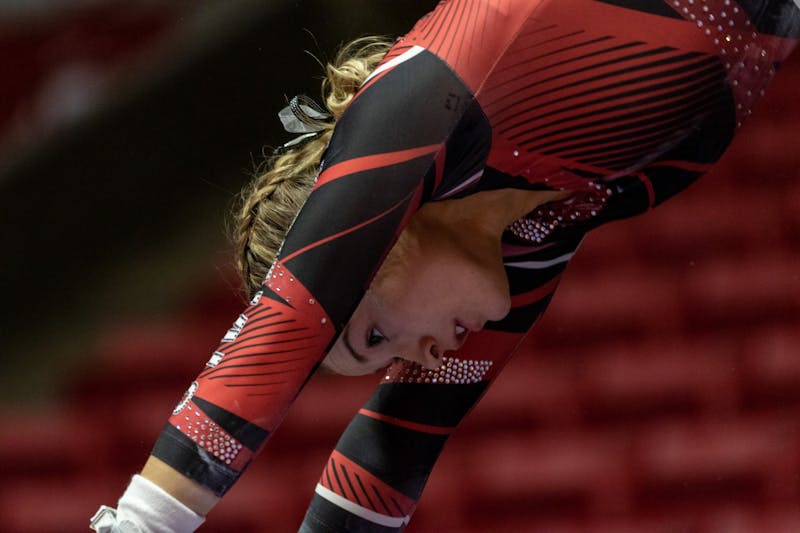 Ball State overcomes full point deficit in final rotation to beat Kent State