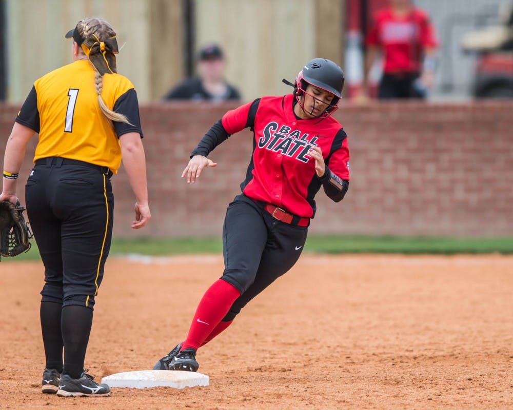 Ball State take on Southern Miss  in the 31st Annual Louisiana Softball Classic at Lamson Park on Friday February 10, 2017. PHOTO BY BUDDY DELAHOUSSAYE
