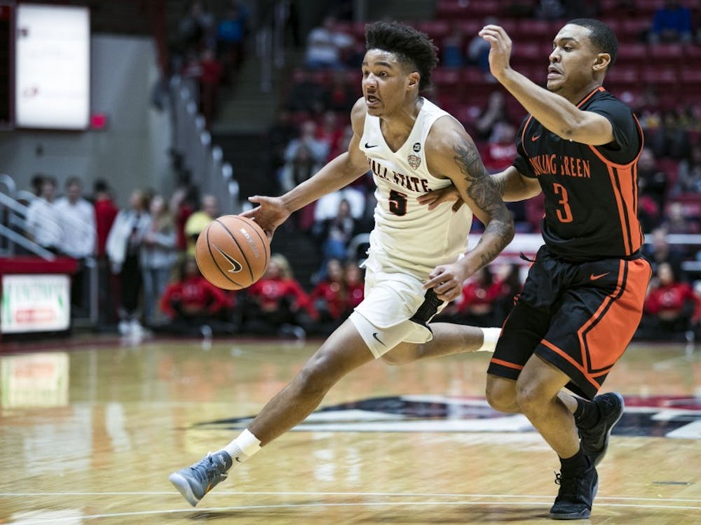 Ball State hosted Bowling Green, Feb. 6, at John E. Worthen Arena, defeating the Falcons by a three point shot from Taylor Persons in the final seconds of the game. Making the final score, 59-56.&nbsp;