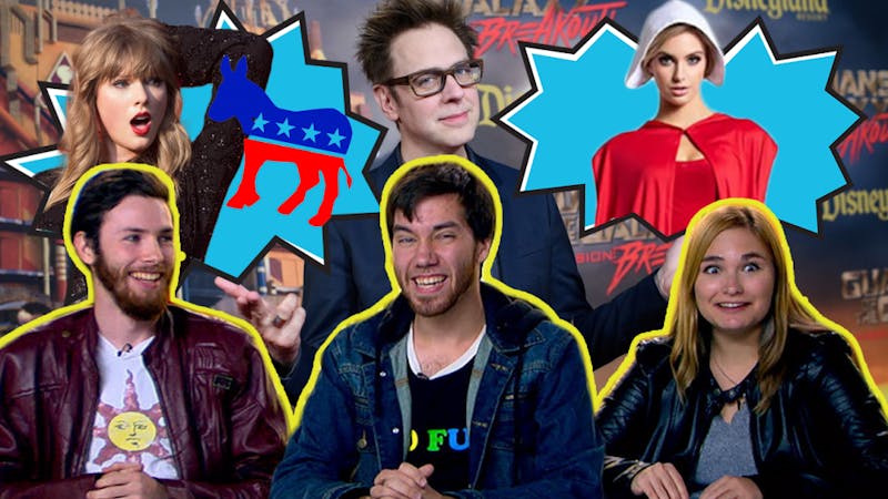 Sexy Handmaid’s Tale Costume, Taylor Swift Supports Democrats, James Gunn Joins DCEU | Pop Tabs