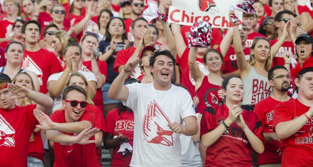The Ball State football team faced Virginia Military Institute on Sept. 3 at Scheumann Stadium. 