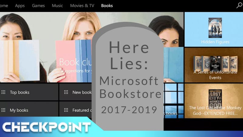 Microsoft Shelves eBooks | Checkpoint