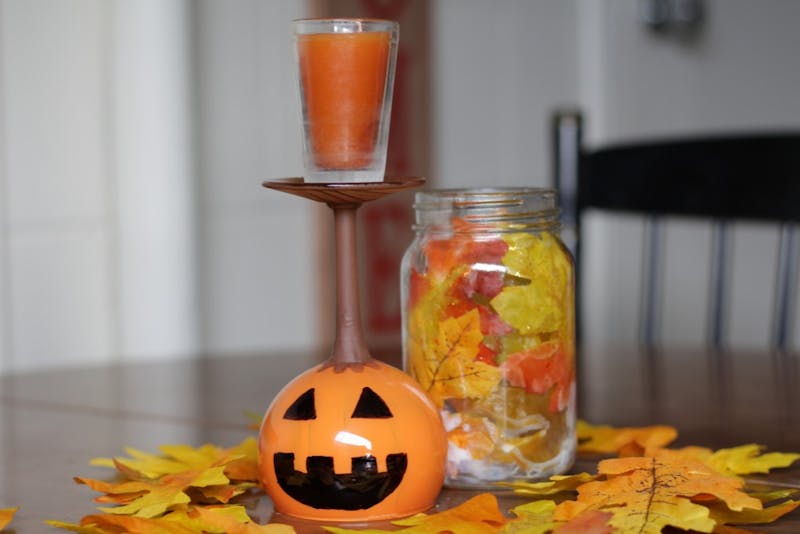 Fall is finally here. Create your own pumpkin spice candle. Sabrina Schnetzer, DN