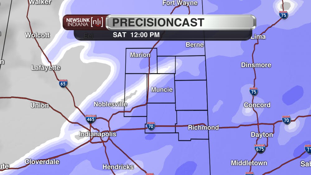 NewsLink Indiana Precisioncast Saturday at noon.