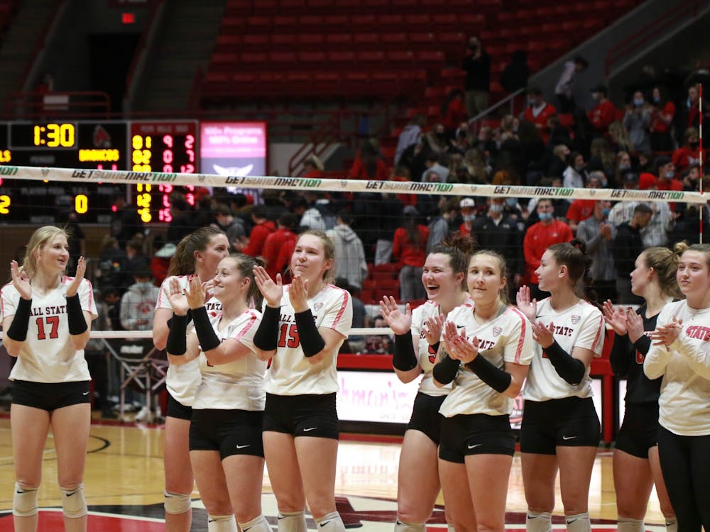 The Lady Cardinals defeated the Western Michigan Broncos 3-1 Monday, securing their spot in the Mid-American Conference finals this Wednesday.&nbsp;