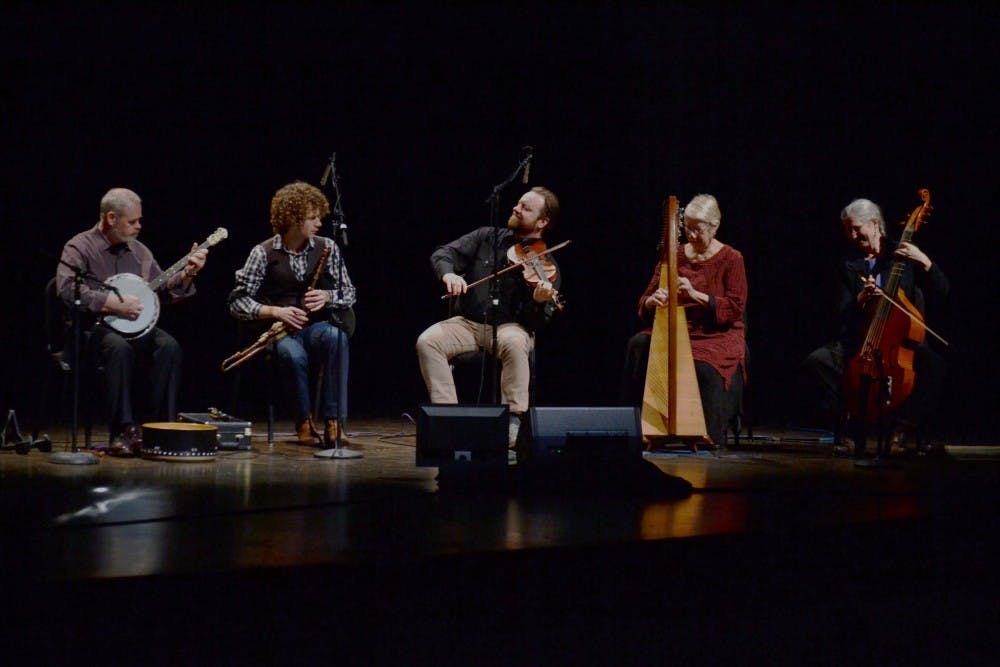 The First Person: Seeing American - Ensemble Galilei performed on Jan. 28 at John R. Emens Auditorium. DN PHOTO CURTIS SILVEY
