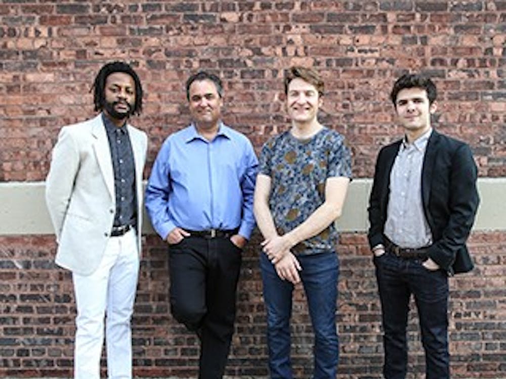 Two-time Grammy Award winning group Turtle Island Quartet will perform in Sursa Hall Jan. 17 at 7:30 p.m. The band plays a variety of music styles, including classical music, jazz, R&B and hip-hop.&nbsp;Ball State Calendar // Photo Courtesy