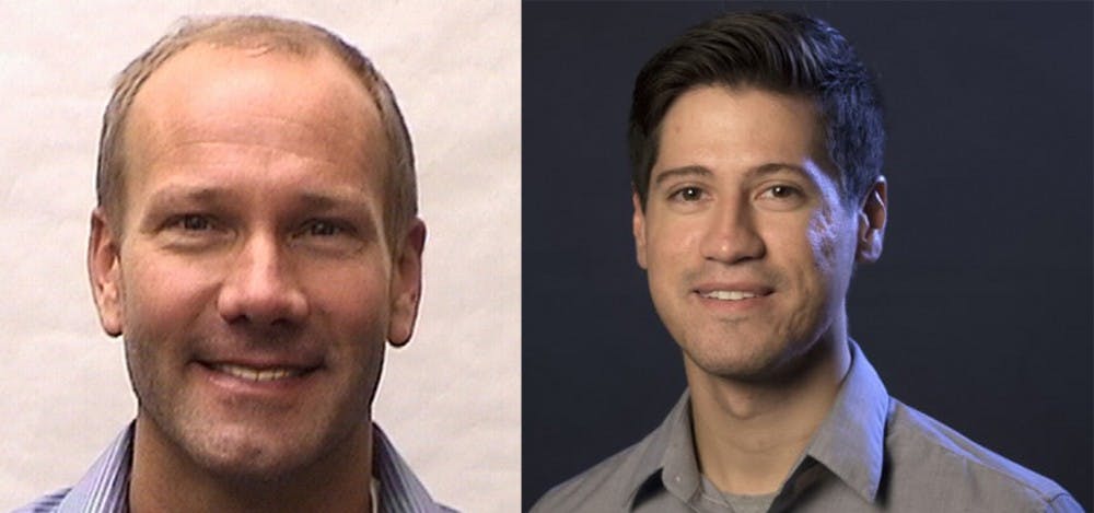 Dan Swenson, graphics editor for the Advocate in in New Orleans, Louisiana, and Aric Chokey, writer at the Fort Lauderdale Sun Sentinel, were part of teams that won Pulitzer Prizes for their work. Swenson and Chokey are journalism graduates from Ball State. Marc Ransford, Photo Provided