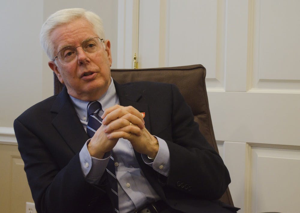 Ball State is continuing to be an effective force for lobbying, as well as other higher education institutions.&nbsp;These institutions propose bills for the state&nbsp;budget and share information, such as retention and graduation rates. DN FILE PHOTO BREANNA DAUGHERTY