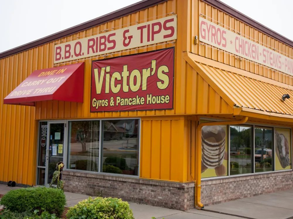 Victor Carrillo and his brother opened Victor’s Gyros and Pancake House in 2009. Carrillo is now the sole owner. Kaiti Sullivan, DN