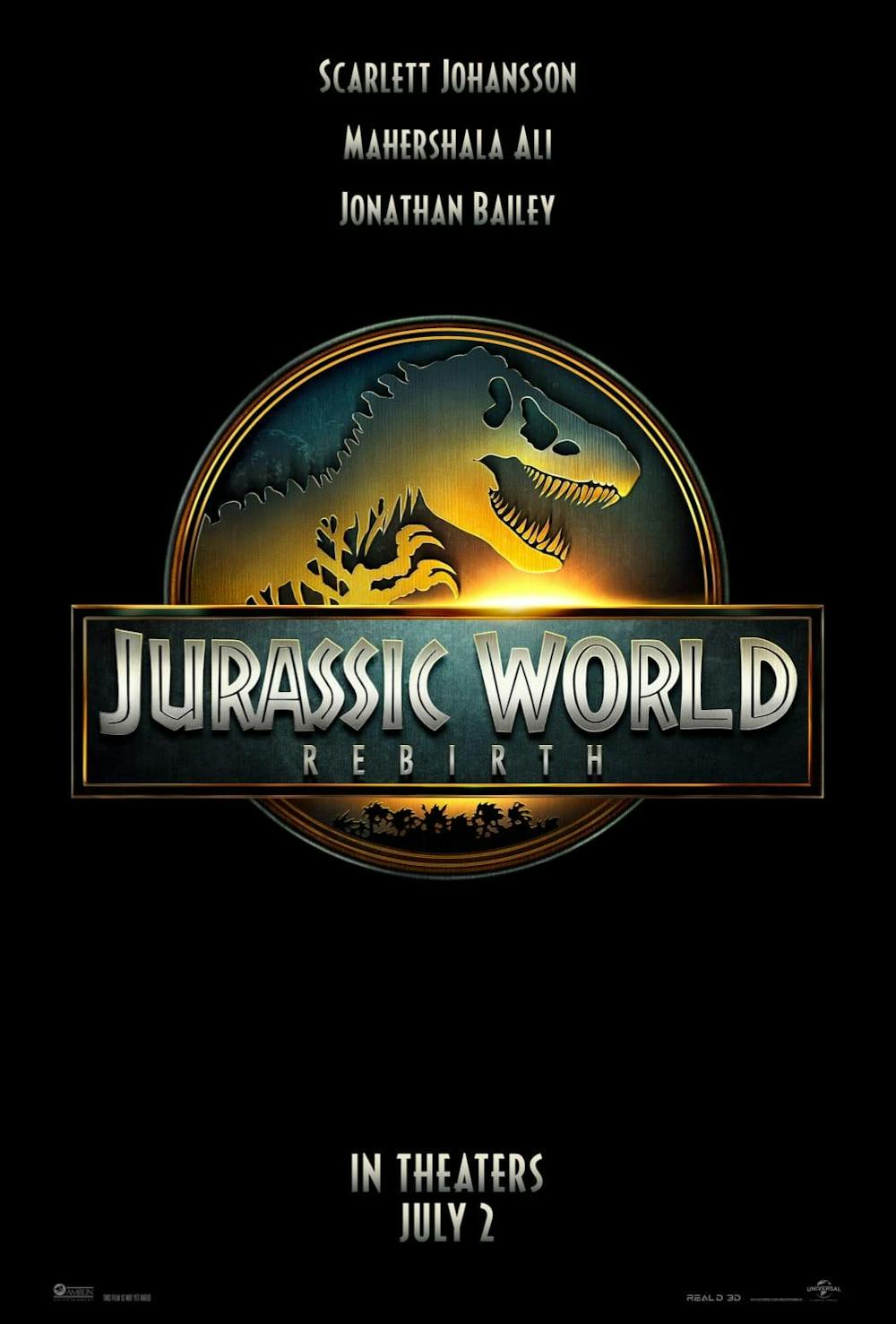 Poster from Jurassic World: Rebirth with image provided by Universal Pictures
