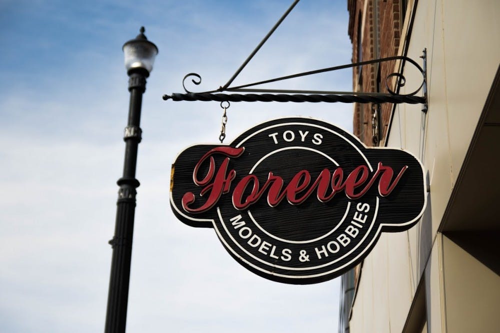 <p>Toys Forever opened in 2007 and is owned by Ball State alumnus&nbsp;Brandon Mundell. <em>DN FILE PHOTO REAGAN ALLEN</em></p>