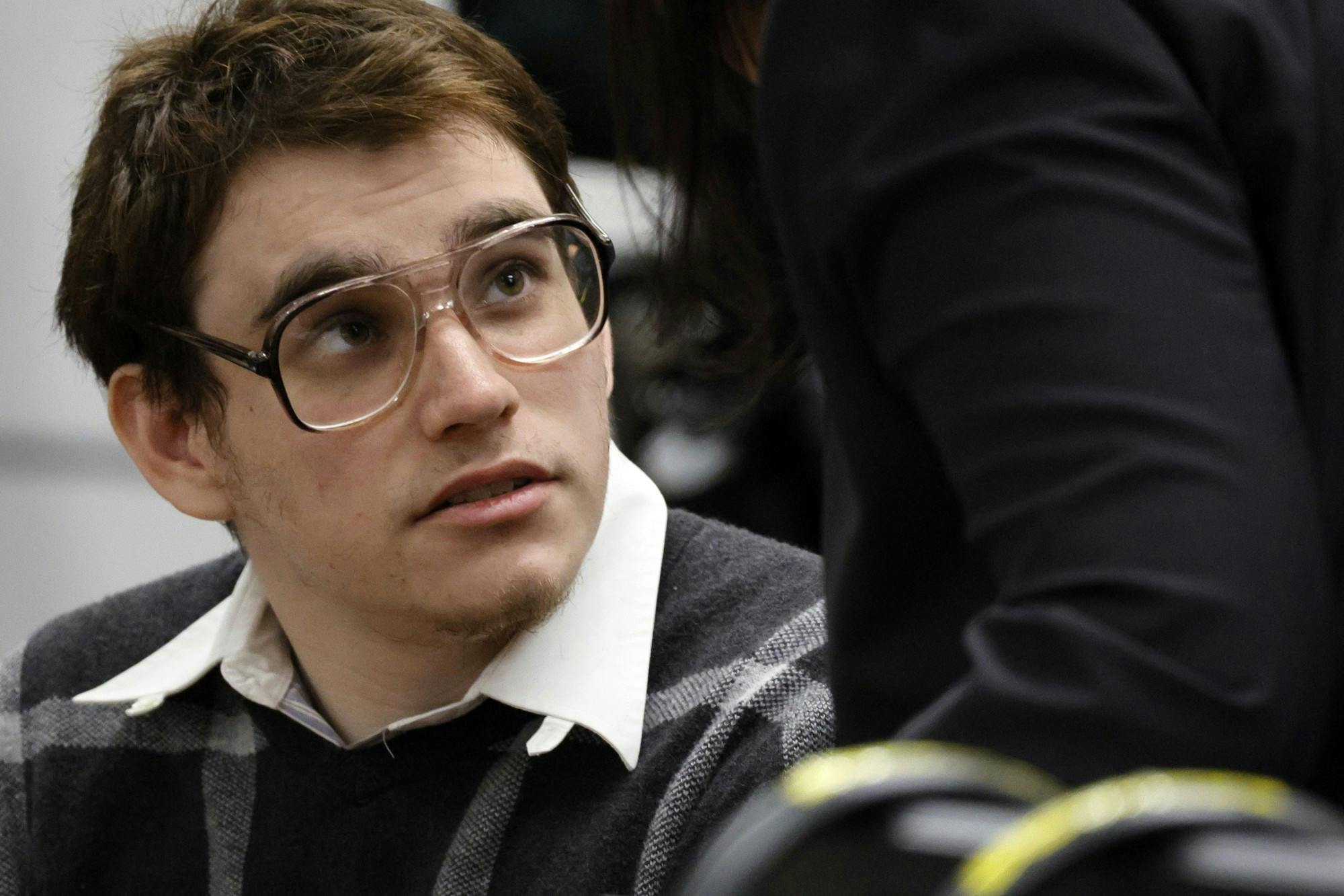 Marjory Stoneman Douglas High School shooter Nikolas Cruz at the Broward County Courthouse on Sept. 14, 2022, in Fort Lauderdale, Florida. (Amy Beth Bennett/South Florida Sun Sentinel/TNS)