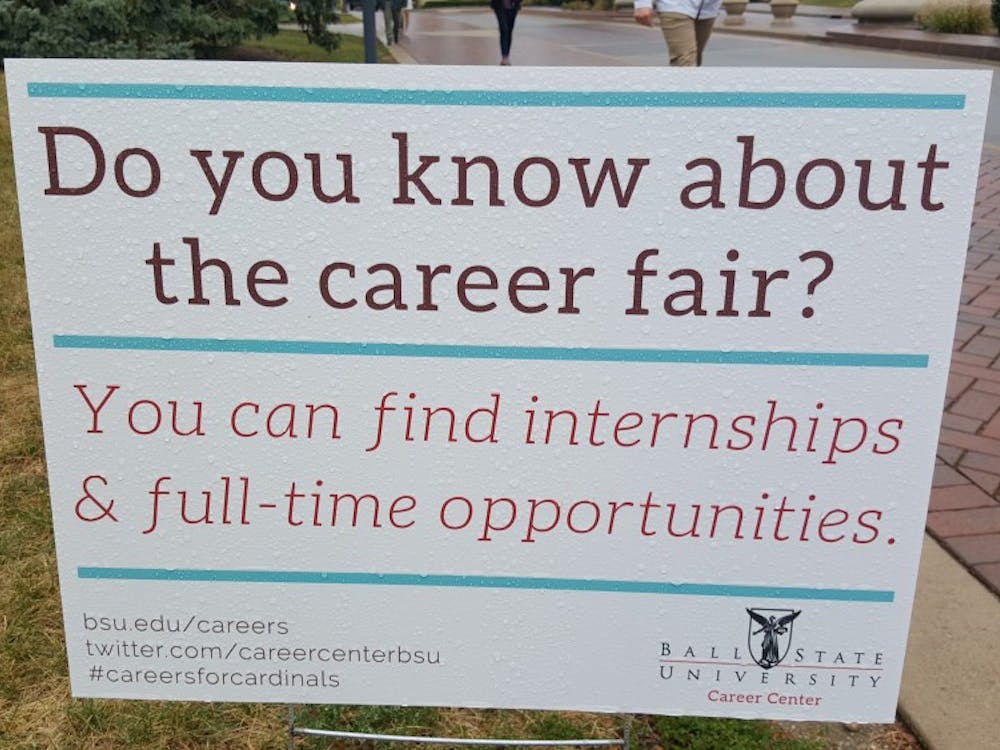 The Ball State Cardinal Job Fair is Sept. 13 from 10 a.m. to 3 p.m.