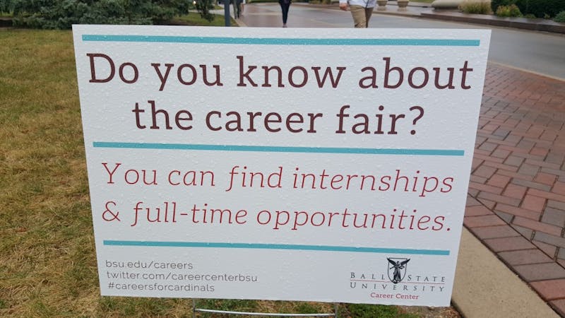 The Ball State Cardinal Job Fair is Sept. 13 from 10 a.m. to 3 p.m.