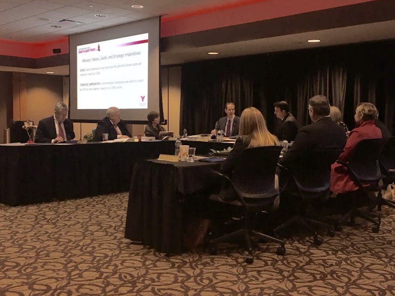 The Board of Trustees met Dec. 14 and approved the revised version of Ball State's strategic plan. Andrew Harp, DN