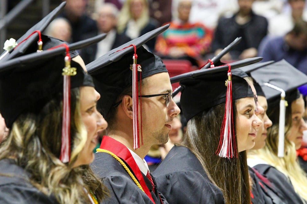 Ball State confers more than 1,200 graduates at fall commencement ceremony