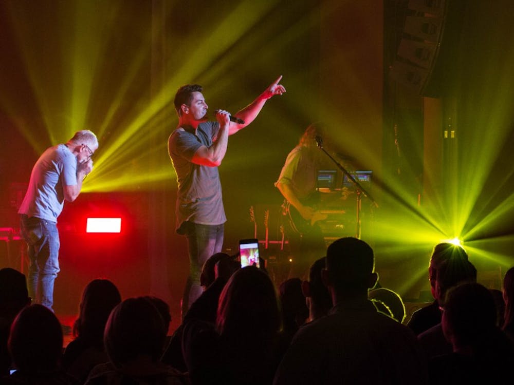Contemporary Christian recording artist Jeremy Camp came to John R. Emens Auditorium on Nov. 4 for a night filled with worship and ministry during his I Will Follow tour. The show also featured performances from Royce Lovett and Love and the Outcome. Grace Ramey // DN