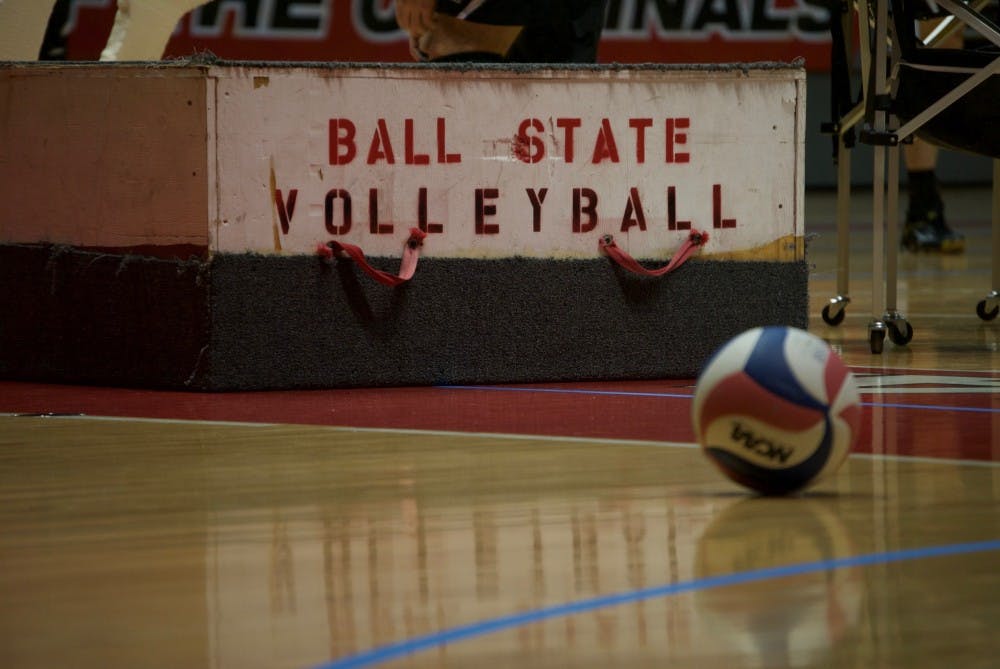 Ball State men's volleyball and the Ultimate Volleyball Club out of Chicago, Il. share a unique connection. DN PHOTO ALLISON COFFIN